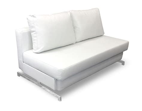 Buy White Leather Sleeper Sofas